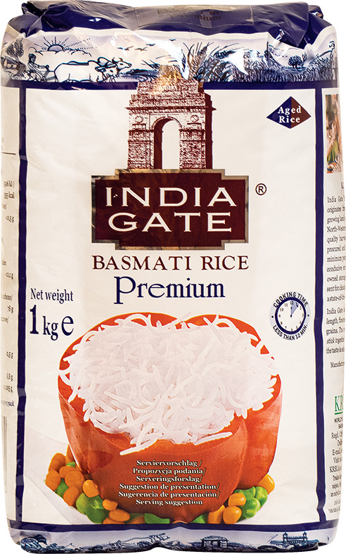 INDIA GATE Premium Basmati Reis 1000g