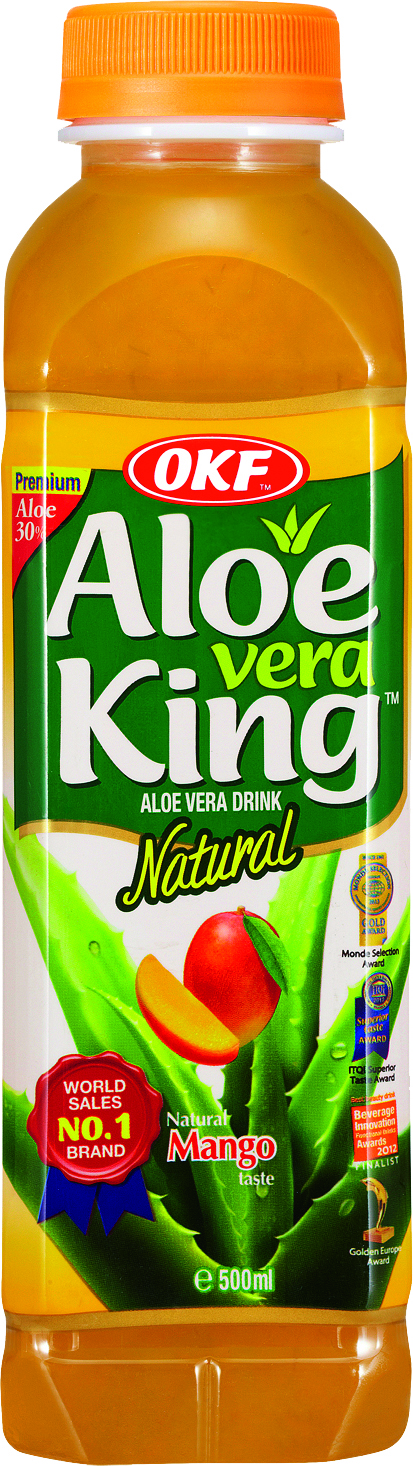 OKF Aloe Vera Getränk mit Mangogeschmack 500ml
