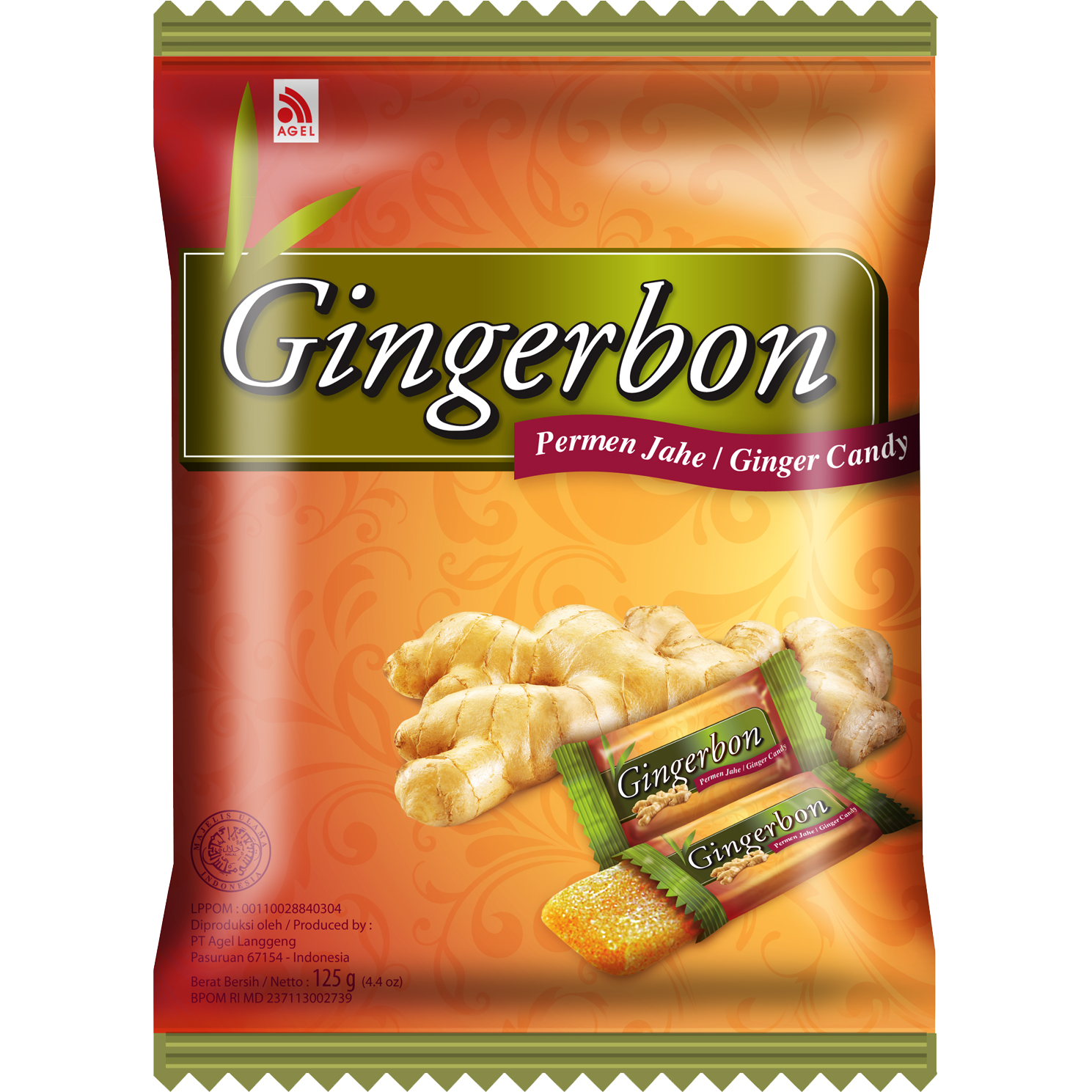 AGEL Gingerbon 125g