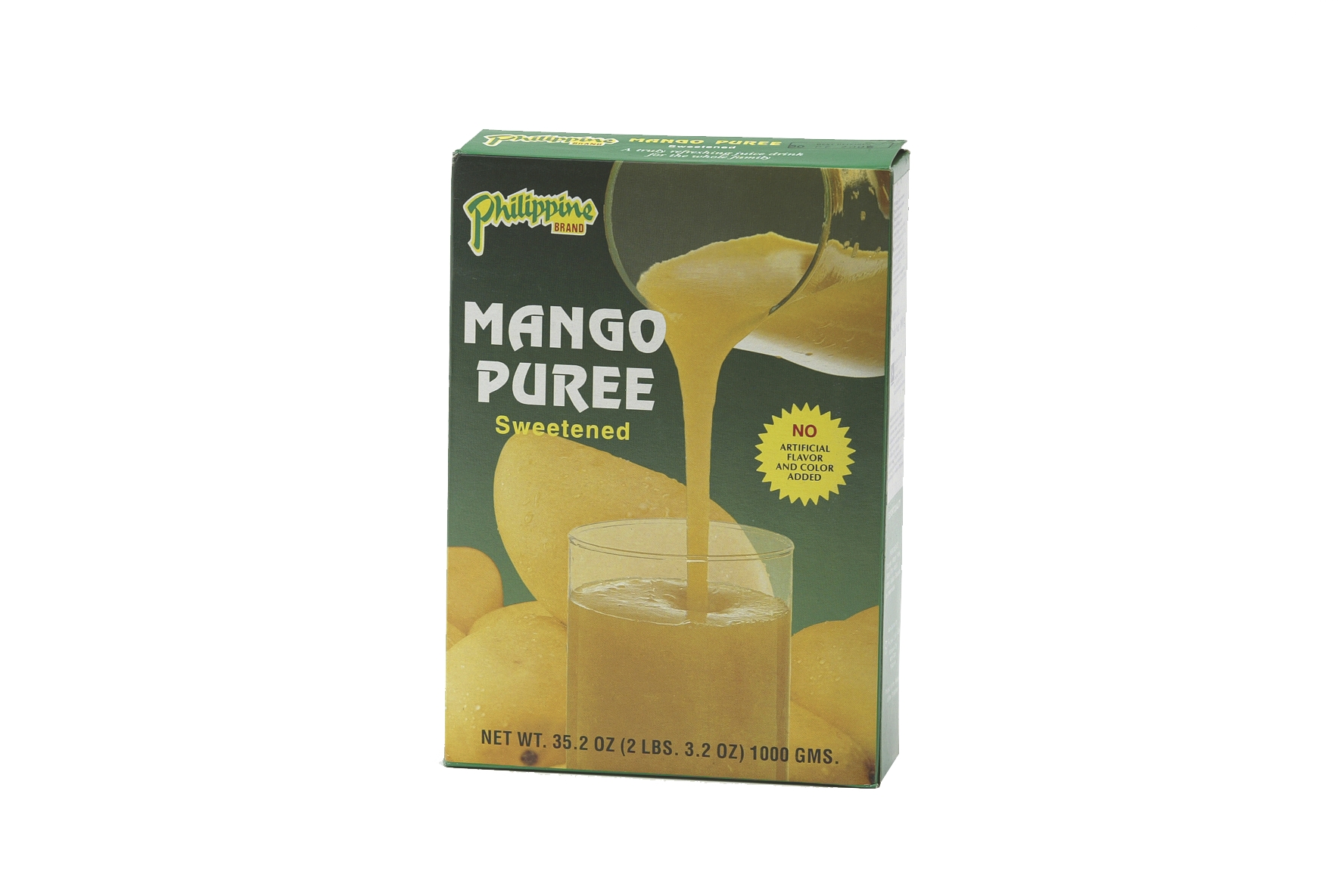 PHILIPPINE BRAND Mango Puree Sweetened 1kg