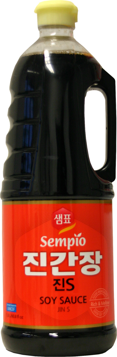 SEMPIO Sojasauce Dunkel mit Zucker und Süßungsmittel 1800ml