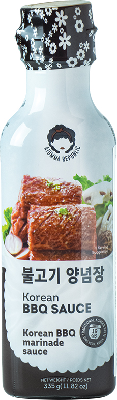 AJUMMA REPUBLIC Koreanische BBQ Sauce 260ml