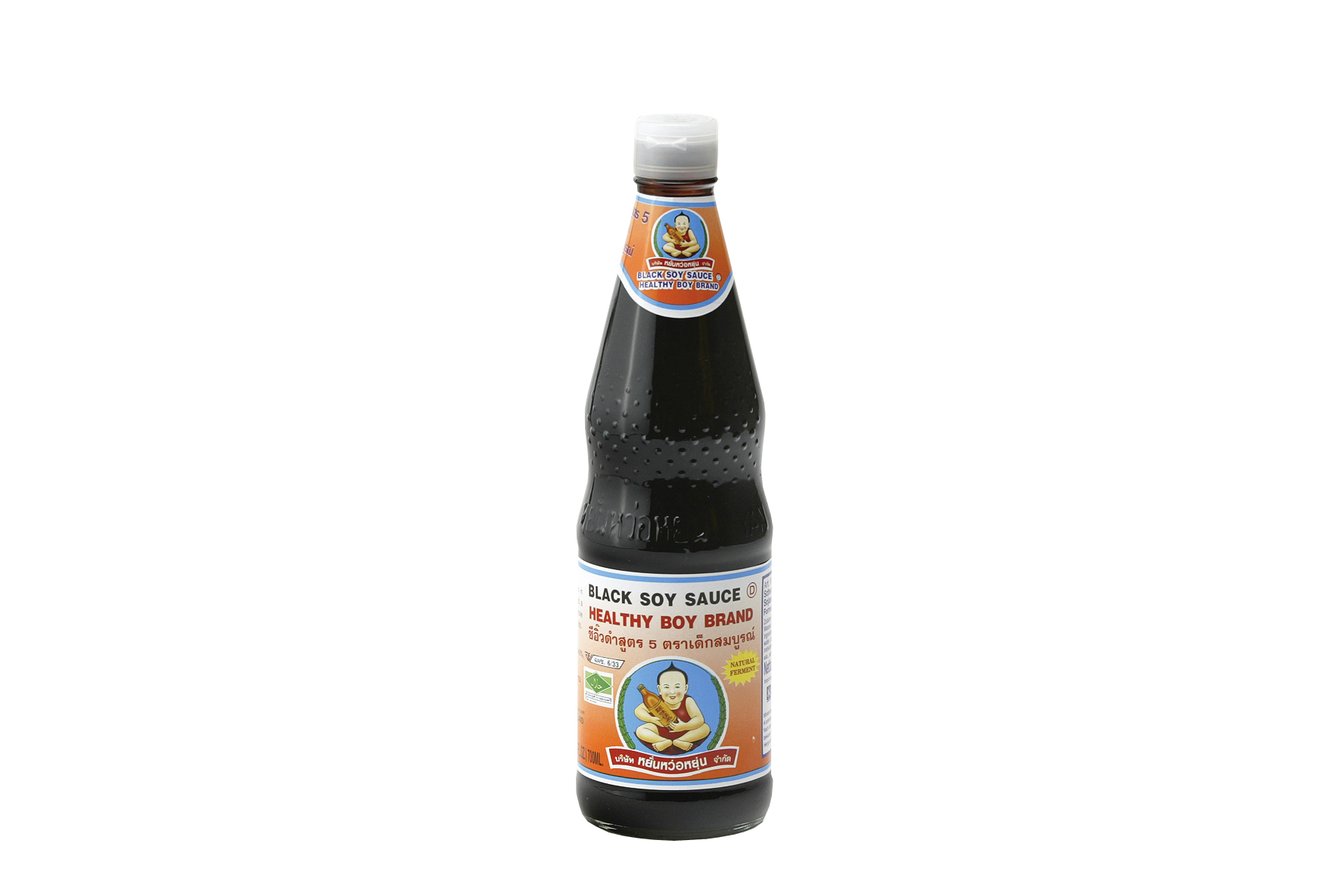 HEALTHY BOY BRAND Black Sojasauce Orange Etikett 700ml