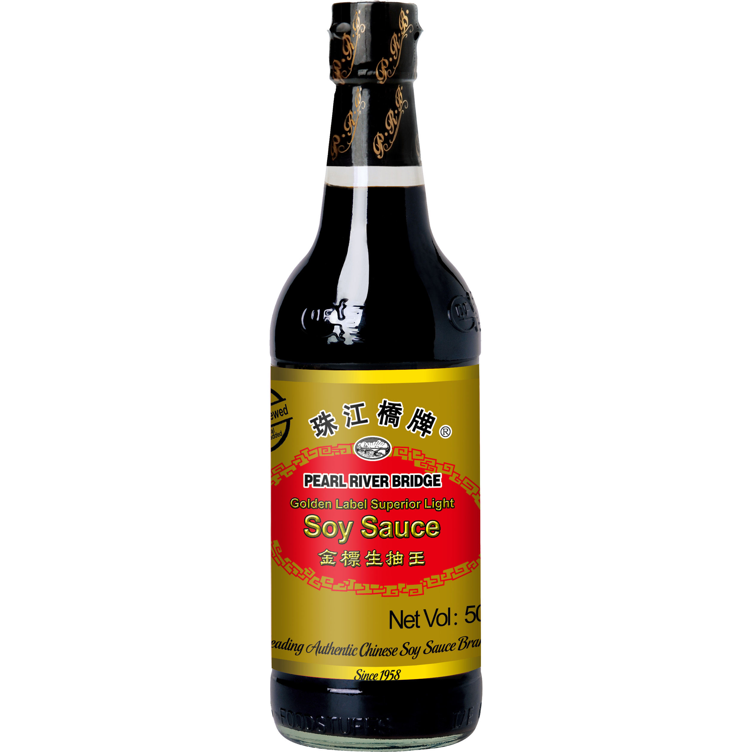PEARL RIVER BRIDGE Superior Sojasauce Dunkel mit Pilzheschmack 500ml