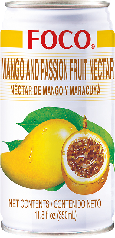 FOCO Mango Passionsfrucht Nektar 350ml 