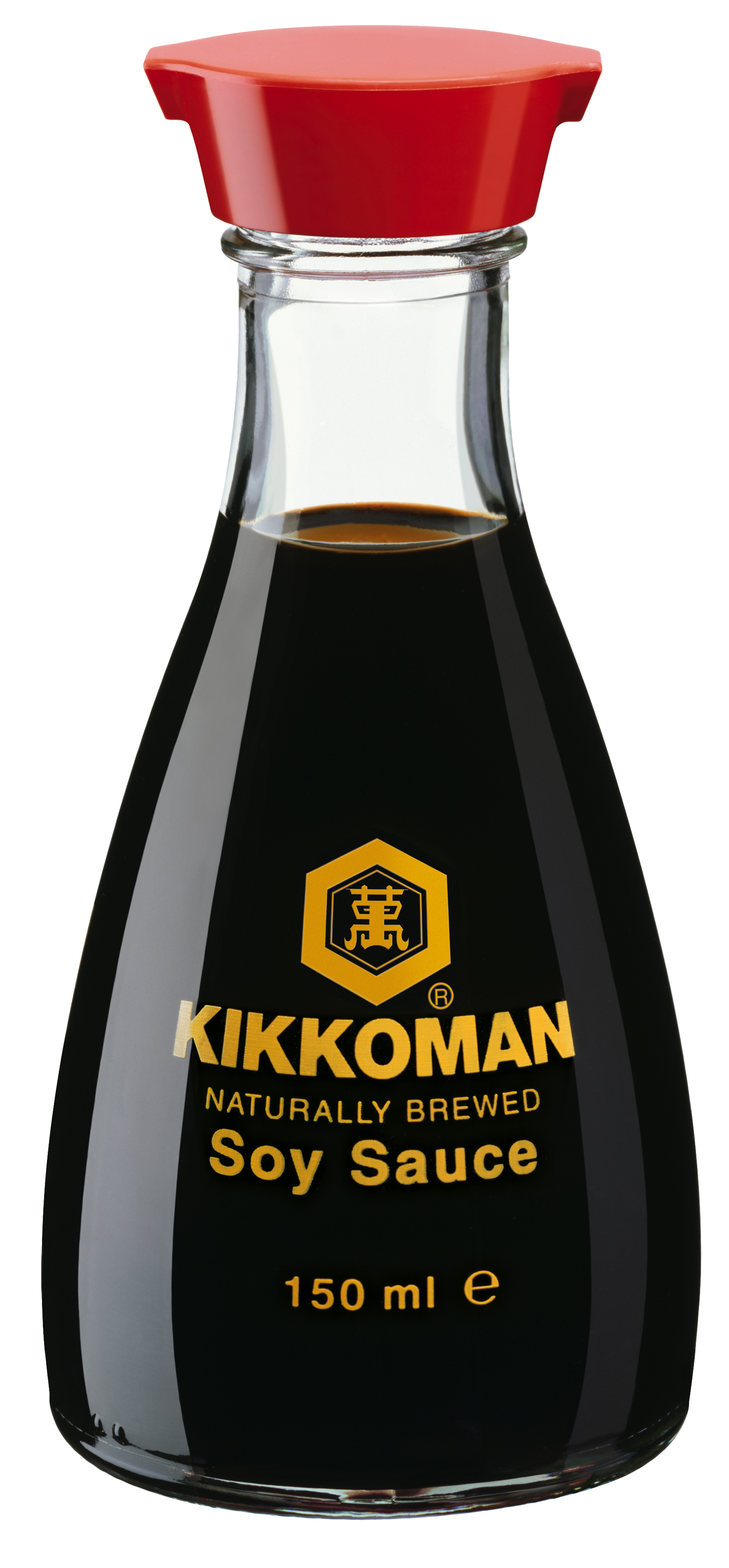 KIKKOMAN Natürlich Gebraute Sojasauce Tischflasche 150ml