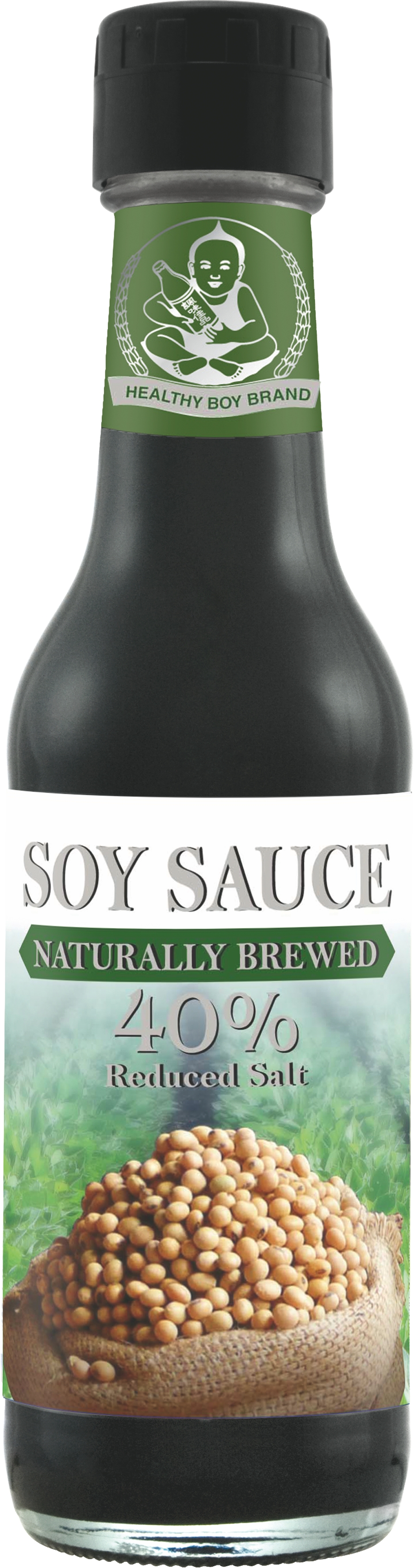HEALTHY BOY BRAND Sojasauce Naturally Brewed Salzreduziert 250ml