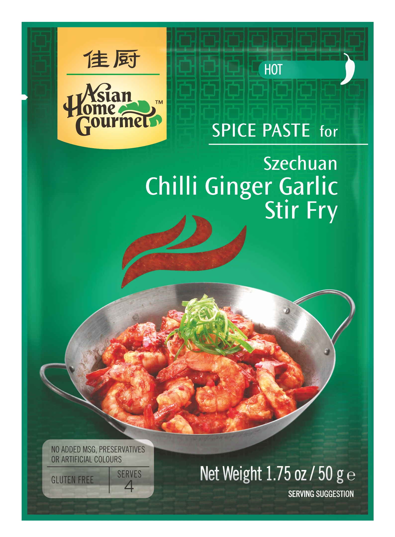 Asia Home Gourmet Chilli Ginger Garlic Stir Fry 50g